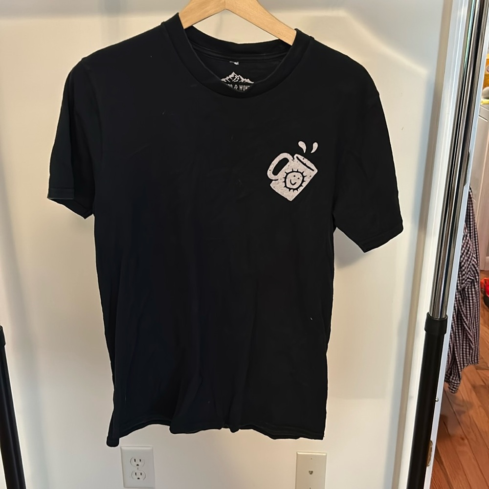 Black Graphic Tee